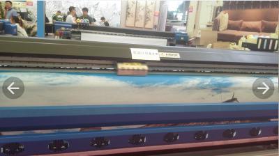 China Large Format CMYK Plotter welcomed by Spanish to Print PP Materials for sale