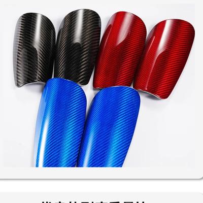 China Carbon Fiber Football Leg Guard Brace Support Calf Pads Compression Football Shin Sponge Brace for sale