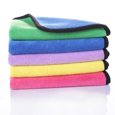 China Wholesale Thick Microfiber QUICK DRY Coral Absorbent Quick Dry Absorbent Car Fleece Wash Towels for sale