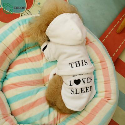 China Sustainable Luxury Comfortable Soft Pet Towel Baby Dog Towels Absorbing Hooded Bathrobe for sale