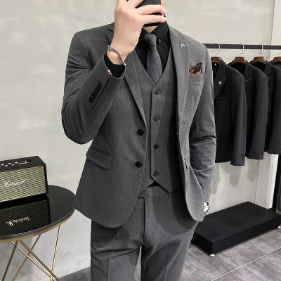 China Other suit set male Yinglun Korean version of thin-fitting three-piece business A207-TZ817-S235 two-piece suit for sale