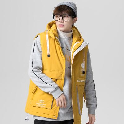 China Hong Kong Style Teenage Trend Lunan Clothing2020 Waterproof Winter Casual Down Jacket Men's Cool Fashion Thermal Tops for sale