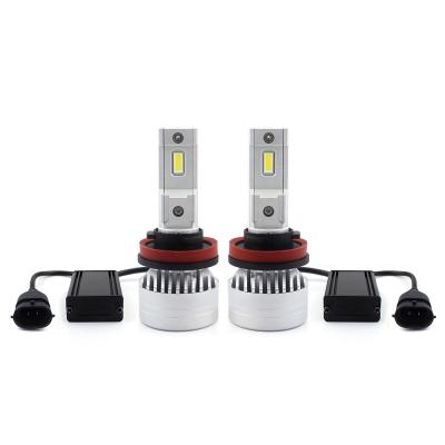 China High lumen H1 H3 H7 H11 H4 H13 9004 headlight 9007 10000LM X9 led headlight bulbs DC12-24V all in one led headlight for sale