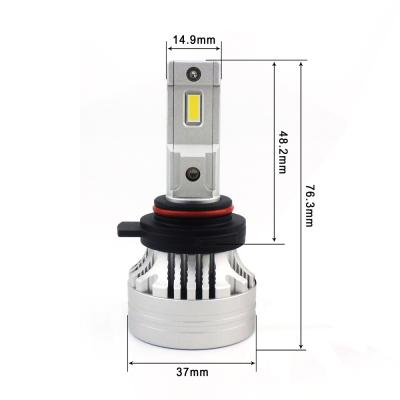 China LANSEKO 9006 9012 H4 Head Light Hot Selling High Brightness H3 H7 9005 Led Auto Headlight System Splendid Bulb for sale