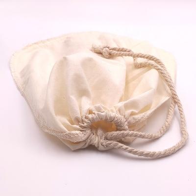 China Hotel Quality Reusable Food Grade 12x12 Organic Almond Nuts Pro Milk Cotton Bag for sale