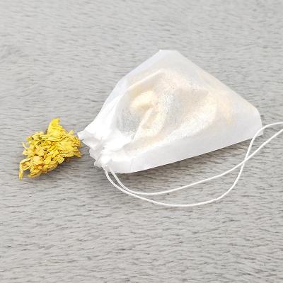 China Biodegradable Disposable Tea Infuser Natural Empty Paper Tea Bag For Loose Leaf Herbal Teas for sale