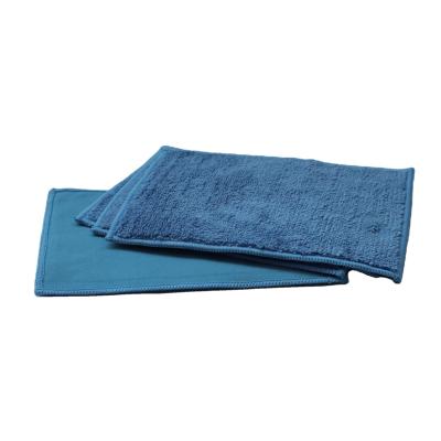 China Sustainable Microfiber Fleece and Suede 2 in 1 Cleaning Cloth for sale