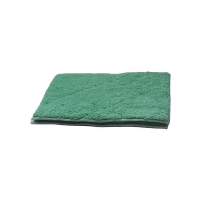 China Sustainable Green Kitchen Do Microfiber Cleaning Scouring Sponge Dishwashing for sale