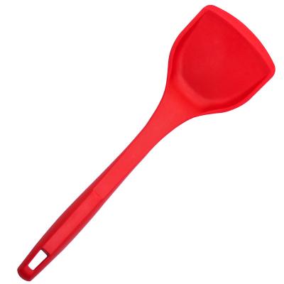 China Sustainable Silicone Kitchen Cooking Spatula Turner Pan Shovel For Non-Stick Cookware for sale