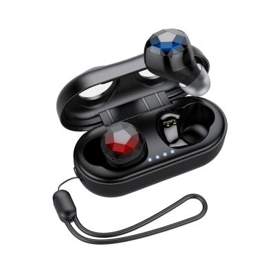 China Hot Selling Smart In-ear T66 TWS 5.0 Radio Earbud Earphone With Charging Case Sport Earphone Stereo for sale