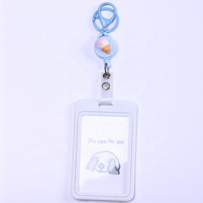 China QORI Work Permit Nurse Card Holder Employee IC Work Card Protective Case Cute Metro Card Holder for sale