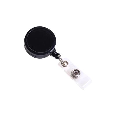 China Plastic Cute QORI Badge Reel Retractable Badge Reel with Carabiner Belt Clip, Custom ID Badge Reel for sale