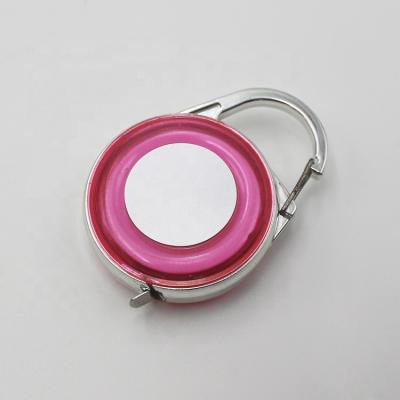 China 2 Meter Stainless Steel Plastic Heavy Duty Ruler Badge Reel With Carabiner Hook Blank Badge Reel for sale