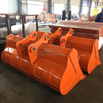 China Q345B Excavator and Hardox Steel Ditch Cleaning Bucket for sale