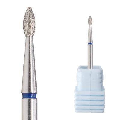 China Convenient and Effective Nail Cuticle Bit Clean Diamond Bur Cuticle Diamond Nail Drill Bit for sale