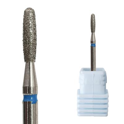 China Convenient and Effective Nail Cuticle Bit Clean Diamond Bur Cuticle Diamond Nail Drill Bit for sale