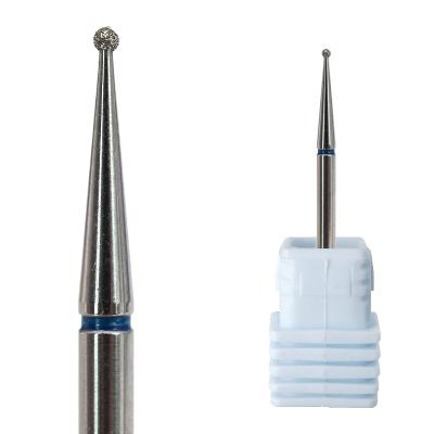 China Convenient and Effective Nail Cuticle Bit Clean Diamond Bur Cuticle Diamond Nail Drill Bit for sale