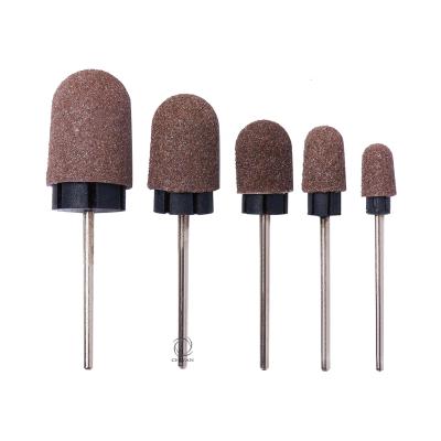 China Rubber Pedicure Drill Cap Chuck Caps Sanding Bits Sanding Chuck for sale