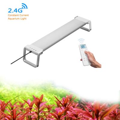 China Programmable Freshwater Aquarium Plant Coral Reef Or Coral Reef Fish Tank Lighting 18inch 26W 1500lm RGBW Light 45cm Smart Sunrise Sunset Timer NANOE Light for sale