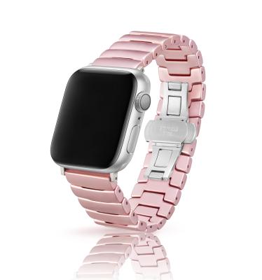 China High Quality And Durable Good Price Designer Aluminum Watches Bands Fits 38/40mm For Apple Watch Minimal Design for sale