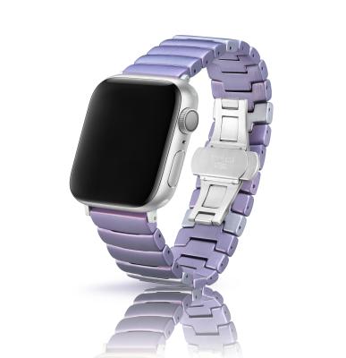 China High Quality And Durable Good Price Designer Aluminum Watches Bands Fits 38/40mm For Apple Watch Minimal Design for sale