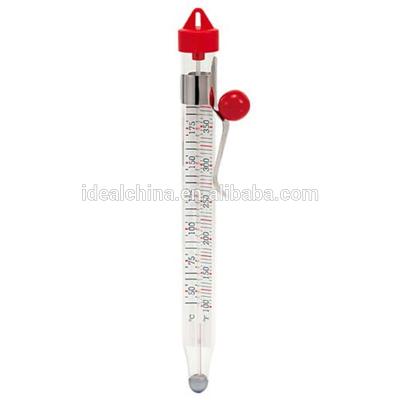 China Eco - Friendly Glass Cooking Thermometer Dip Fry / Soft Bake for sale