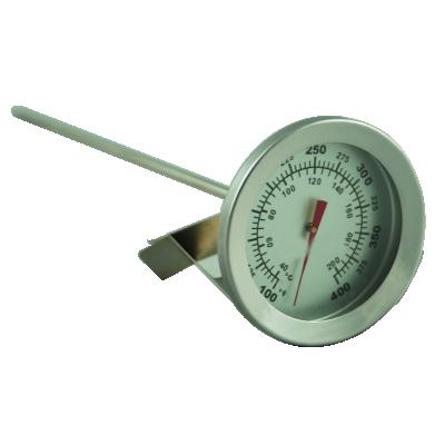 China Kitchen Thermometers Cooking Candy / Deep Fryer Food Thermometer With Stainless Steel Clip for sale