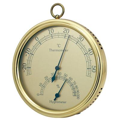 China In/outdoor top sale fashion cheap price bimetal thermometer hygrometer for sale