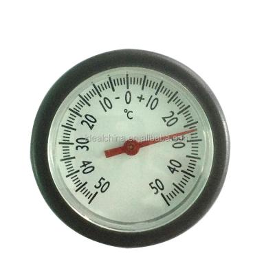 China Plastic Round Mini Thermometer 37.5 x TH12mm Quality Guarantee for sale