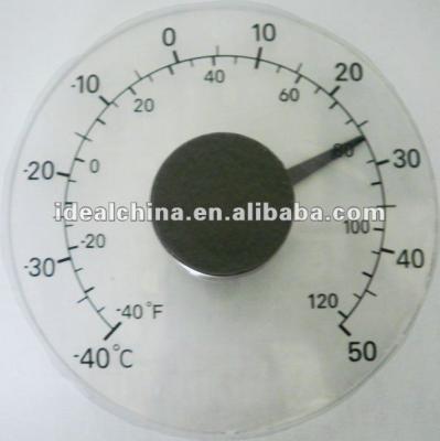 China Funny Glass Outdoor Temperature Thermometer 108xTh24mm for sale