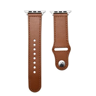 China Professional Fashion Lower Price Vintage Watch Straps Leather Mechanical Watch Band For Men for sale