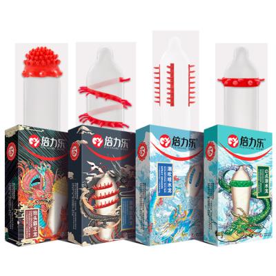 China 2021 Specially Shaped Sleeve Fun Thorn Spine Set Fun And Safe Contraception And Safe Condoms for sale