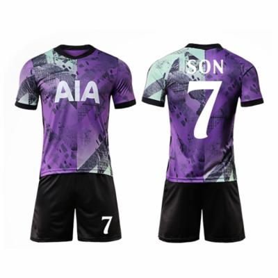 China Breathable Dye Sublimation Design Custom Print Soccer Wears Uniforms Sportswear Set Team Training Football Wear World Cup Soccer Jerseys for sale