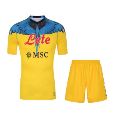 China Breathable bare out custom jersey store football shirt manufacturer soccer jersey kits sublimation football wear for sale