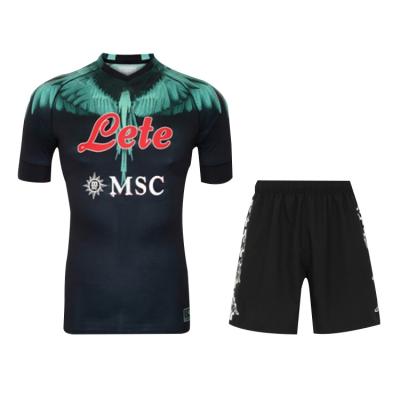 China Custom Breathable Wholesales Soccer Jersey Soccer Uniforms Sets Customized Soccer Jersey Football Teamwear for sale