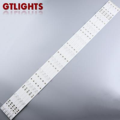 China TV GJ-2K16-430-D510-V4 LED TV backlight bar use for 43