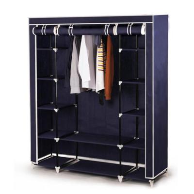 China China Factory Modern Foldable Canvas Wardrobe Cabinet For Clothing Storage for sale