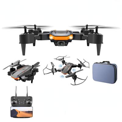 China Dual-Camera Intelligent Three-Fold Quadcopter Quadcopter Fixed-altitude Folding Obstacle Avoidance Hover UAV HD Remote Control Aircraft for sale