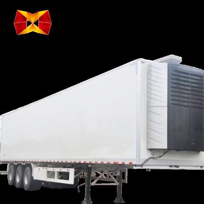 China Maowo quality 3 axles freezer box semi trailer cold refeer semi trailer truck trailer for sale for sale