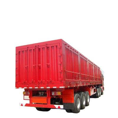 China MaoWo 4x4 van truck 7x14 dump truck trailer side tipper dump trailers truck for sale