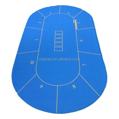 China Anti-bacteria Factory Price Rubber Poker Table Mat,Rubber Layout,Rubber Poker Desk Mat for sale