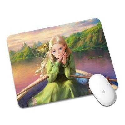 China Waterproof custom printed rubber mouse pad/gaming mouse pad, custom made high quality printing rubber gaming mouse pad, open WWW sexy photo for sale