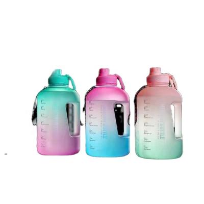 China China Factory Low Price Viable Quality Viable 2.2 L Ton Cup Gym Plastic Water Bottle Food Grade Sports Water Bottle Large For Outdoor for sale