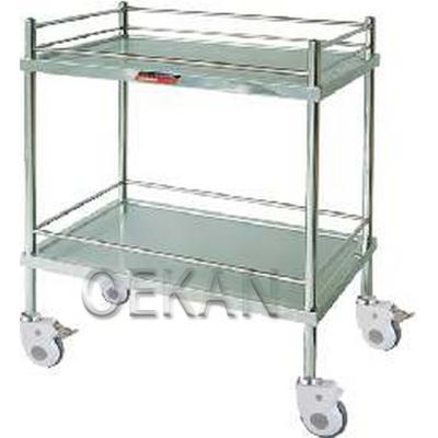 China Modern Medical Nursing Trolley Hospital Stainless Steel Instrument Treatment Trolley for sale