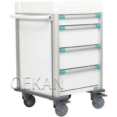 China Modern Medicine Drug Drug Cart Hospital Clinic Emergency Treatment Dispensing Trolley for sale