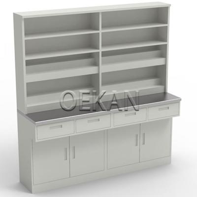 China Modern Clinic Furniture Hospital Stainless Steel Clean Room Multi-Drawer Operating Room Medical Anethetist Medicine Cabinet for sale