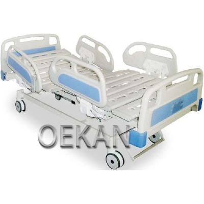 China Modern Electric Nursing 3 Function Bed Medical Mobile Patient Hospital Folding Bed for sale