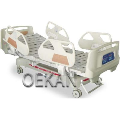 China Modern High Quality Mobile Height Adjustable Patient Bed ABS Hospital Medical Electric Nursing Bed for sale