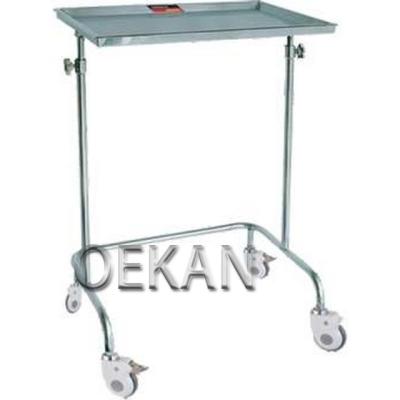 China Modern Hospital Furniture Height-Adjustable Bedside Table for sale