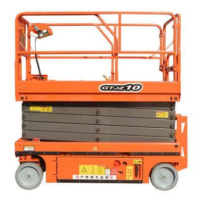 China Qiyun CE China Factory Self-Propelled Scissor Lift Self Drive One Man Lift Outdoor and Indoor for sale à venda